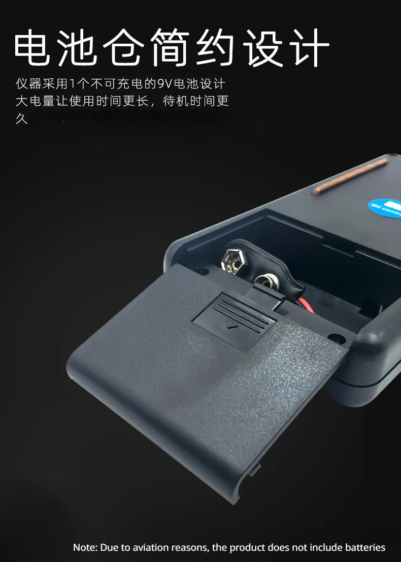 MODEL-100 Surface Resistance Resistivity Meter Electrostatic Static Electricity Tester ESD