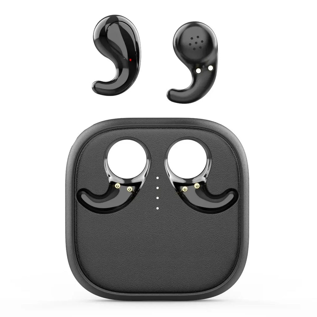 T70 Trendy TWS Wireless Earbuds, Sleek Lightweight, USB-C Charging, Comfortable Fit Sleep Earbuds