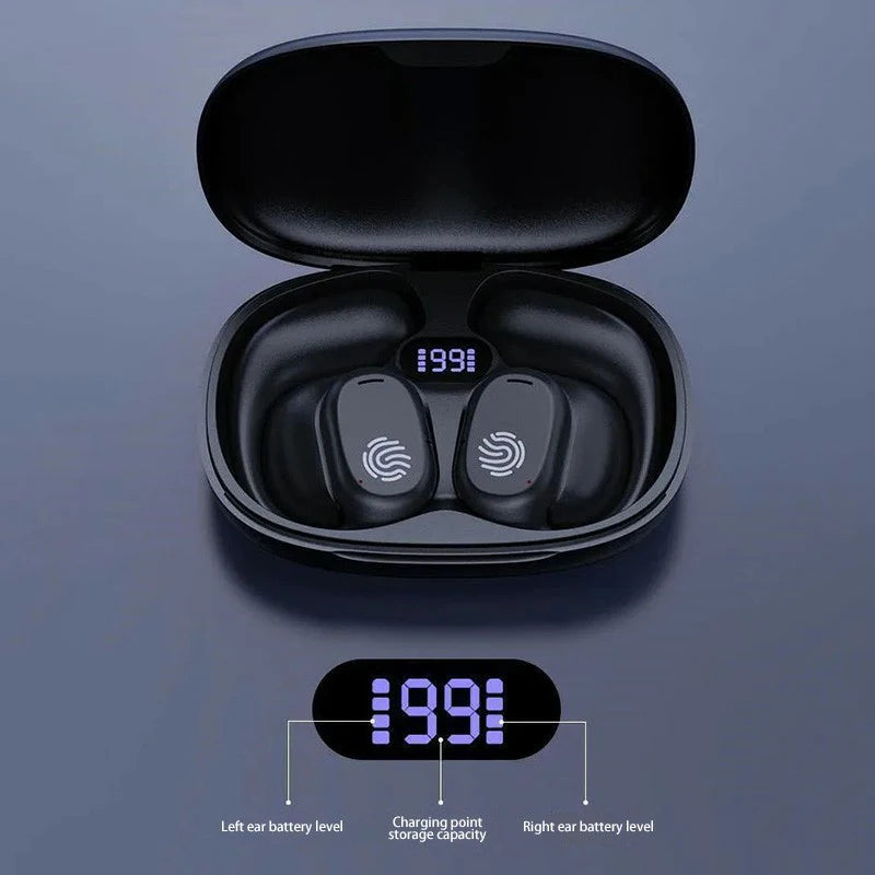 Lenovo TWS Bone Conduction Earphones HiFi 9D Stereo Wireless Sports Earbuds Bluetooth 5.3 Touch Control Noise Cancel Waterproof