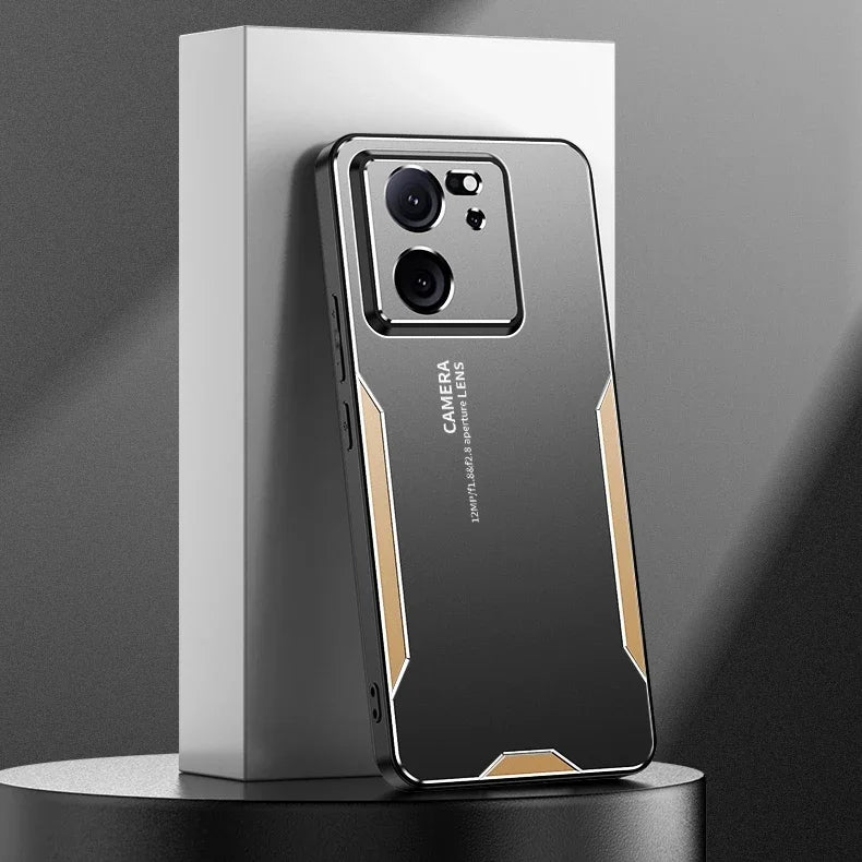 ShockProof Alloy Metal Case For Xiaomi 15T 13T 14T 12T 11T 12X 15 14 13 12 Mi 11i 17 Pro Ultra Silicone Back Cover Shell Cases