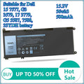 15.2V 56wh 3500mAh Suitable for Dell 15 7577 G3 3579 17 3779 G5 5587 7588 33YDH battery