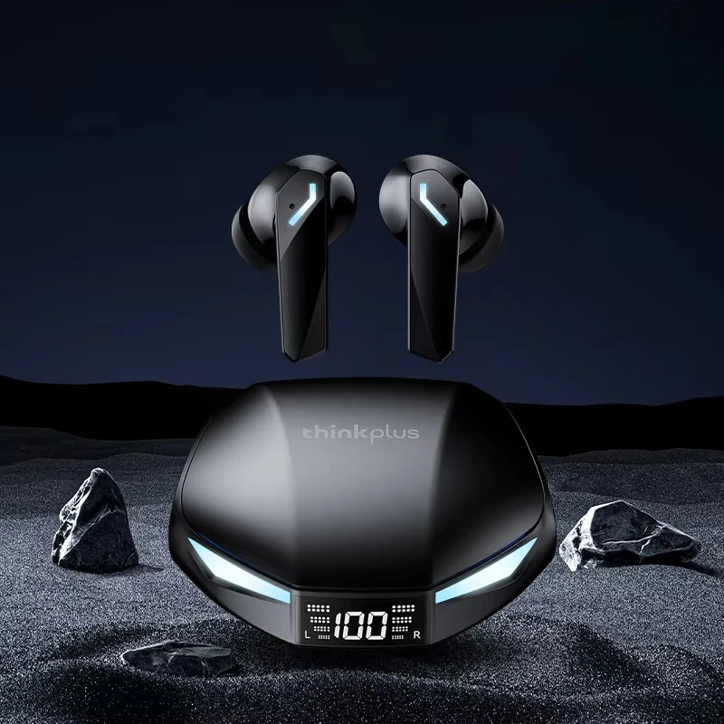 Original Lenovo XT53 Wireless Upgrade BT 5.4 Earphones LED Digital Display Waterproof Headphones Low Latency Gaming Earbuds