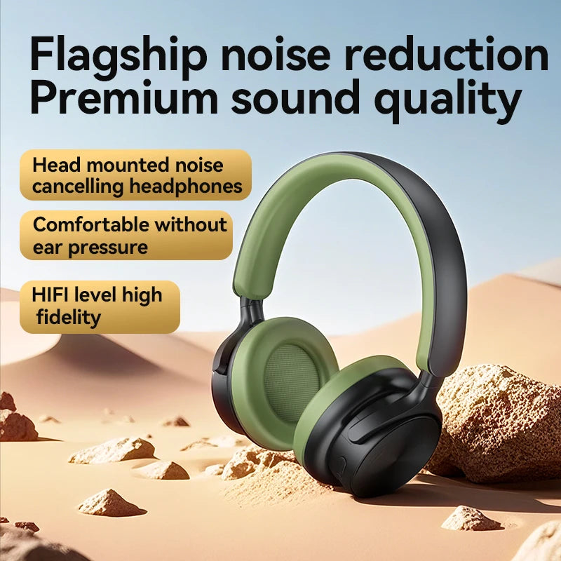 A53 PRO Bluetooth 5.3 Headphones Over Ear HIFI Stereo Headsets True Sport Gamer Earphone TF/AUX Music Player with HD Mic Gifts