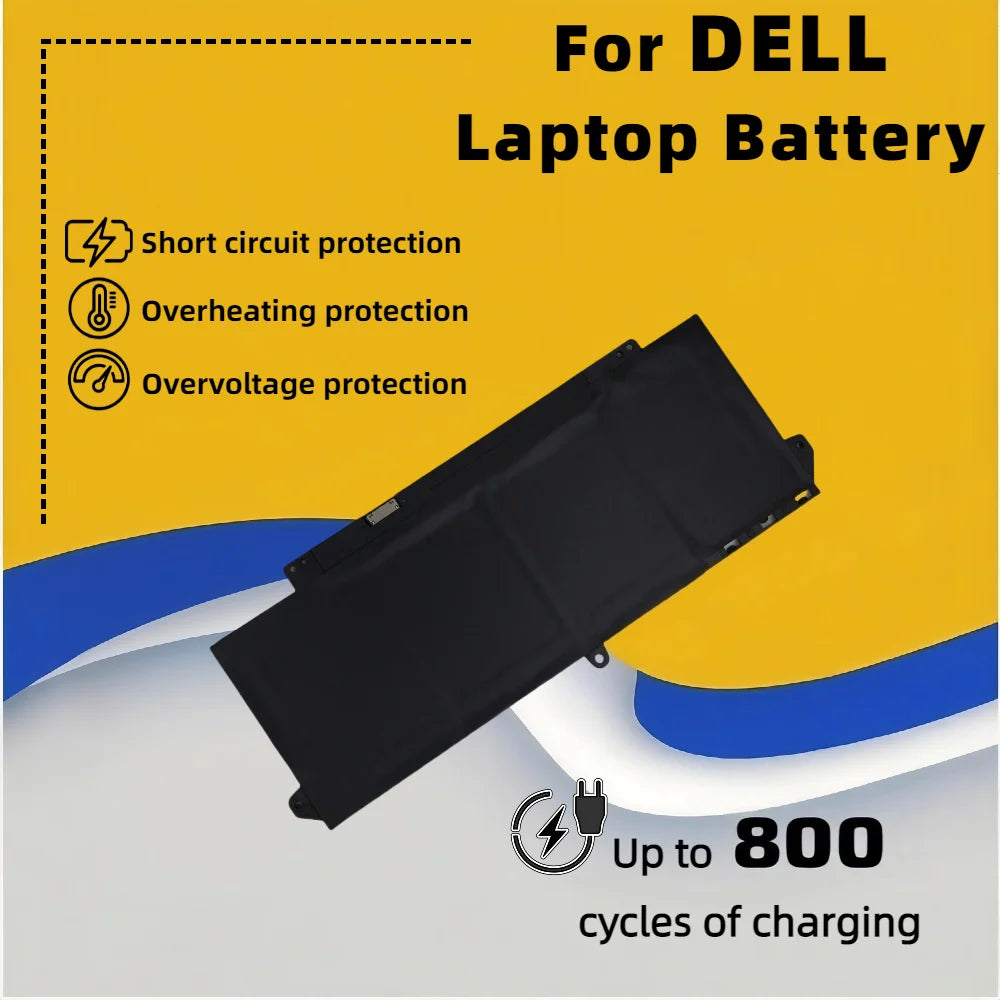 FRLESUI 7FMXV 9JM71 Laptop Battery For DELL Latitude 5320 7320 7420 7520 Series HDGJ8 MHR4G TN2GY 4M1JN 1PP63