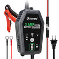 HTRC 6V 12V 3000mA Smart Battery Charger Automatic For Trickle Lithium LiFePO4 Lead-Acid AGM GEL Battery Car Motorcycle Charger