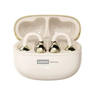 Lenovo LE302 TWS Ear Clip Earbuds | Bluetooth 6.0, HIFI Sound, Low Latency, Touch Control, Long Battery Life with Mic