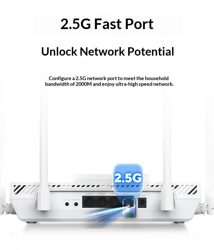 ASUS RT-BE57 TUF Gaming Router WiFi7 2.5G Port Gaming Wireless Acceleration AiMesh Compatible BE3600 wifi 7 5g router