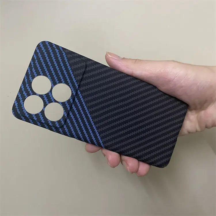 Carbon Fiber Hard Back Cover, Shockproof Case, Xiaomi 14, 13T, 13, 12T, 12, 11, 10, Poco X6, F5 Pro