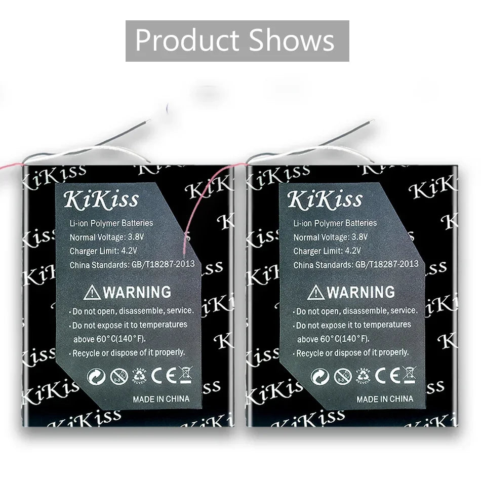 9900mAh KiKiss Powerful Battery For Chuwi Hi9 Plus Hi9Plus Tablet PC 3-wire Batteries