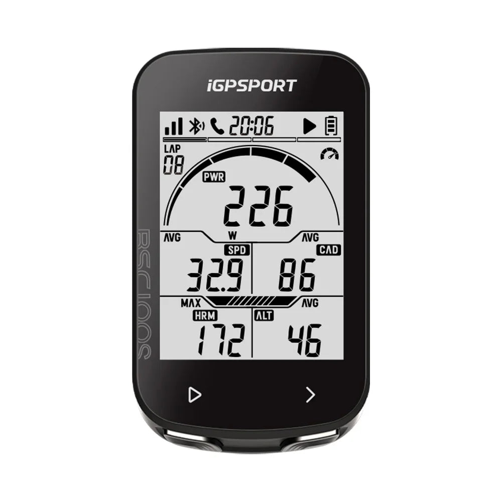 iGPSPORT BSC100S GPS Bike Computer Wireless Cycling Speedometer with Odometer and Stopwatch