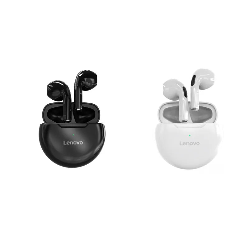 Lenovo HT38 TWS Bluetooth Earbuds Wireless Headphones Mini Headset with Dual Mic Noise Reduction HiFi Stereo Sound 9D