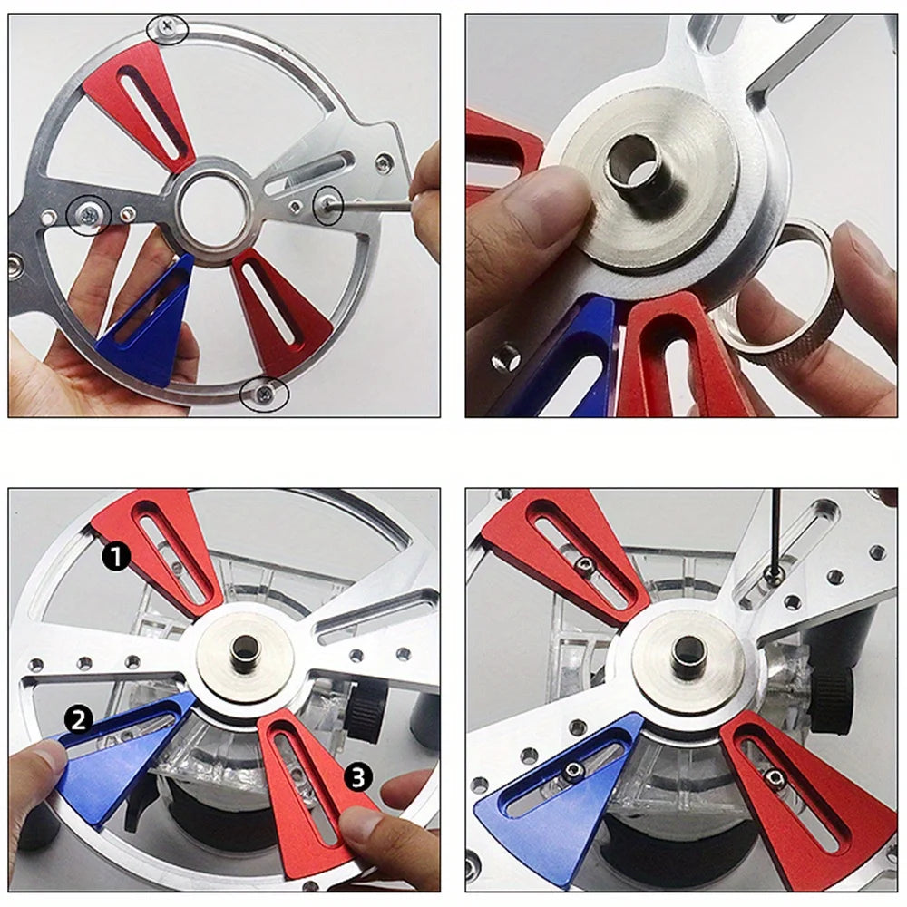 Woodworking Trimming Machine Milling Groove Engraving Trimming Balance Board flip Board Slotting Chamfering Woodworking Tools