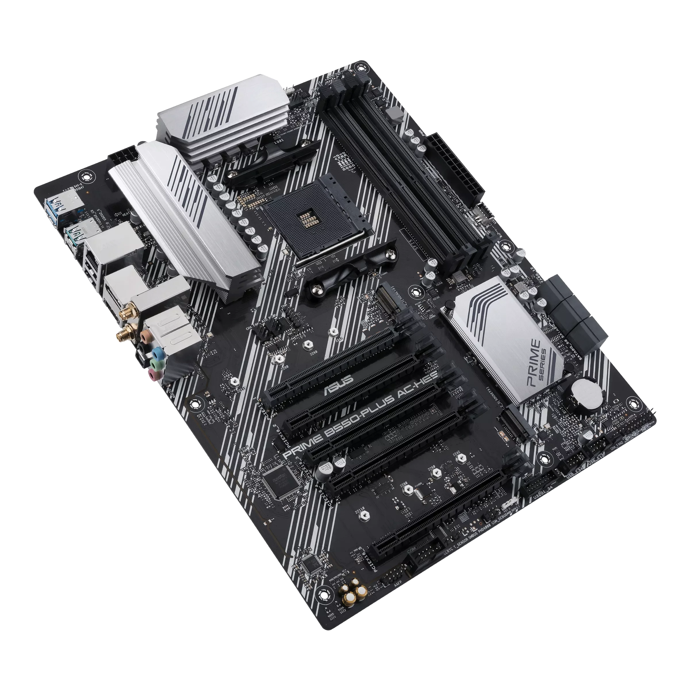 ASUS PRIME B550-PLUS AC-HES Motherboard Socket AM4 CPU DDR4 4866 (OC) Memory Chipset B550 ATX Mainboard
