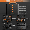 Handworking Powerful Tool Set Hardware DIY Power Toolkit Multi-purpose Electrician Maintenance Tools Case Electric Drill Toolbox