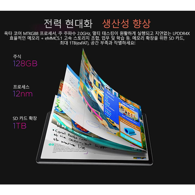 Lenovo Tab K10 M11 8GB 128GB WIFI LTE MTK Helio G88 Global Rom Android 13 Tablet 11'' 90Hz Display GPS PAD Battery 7040mAh
