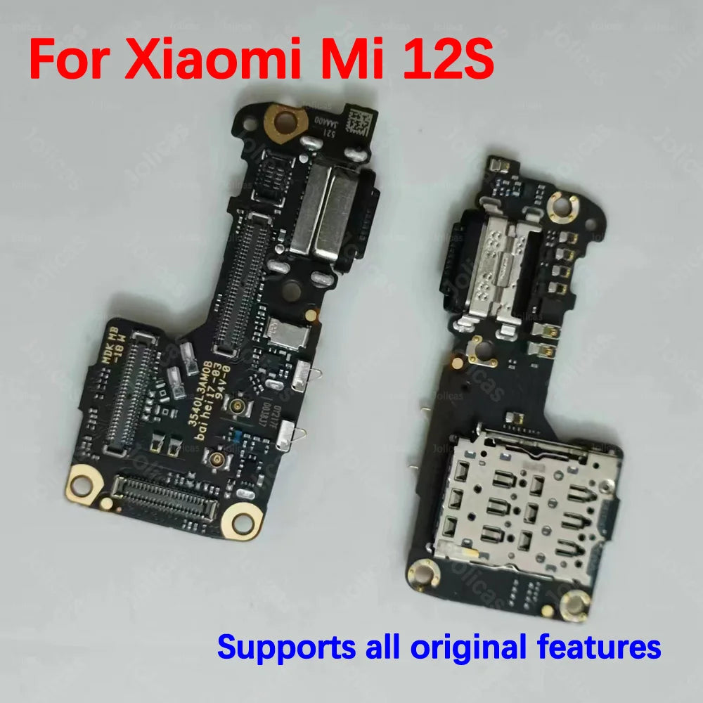 Original USB Charger Dock For Xiaomi Mi 13 13T Pro 12 Lite 12T 12S 12X 11T 11 Ultra 10 8 Quick Fast Charging Board Connect Flex