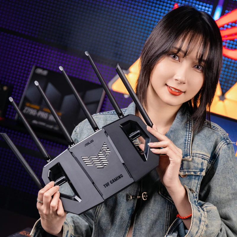 asus router wifi 7 be6500 tuf gaming router ai router home wifi random group routing mesh wireless공유기 5g 라우터 와이파이