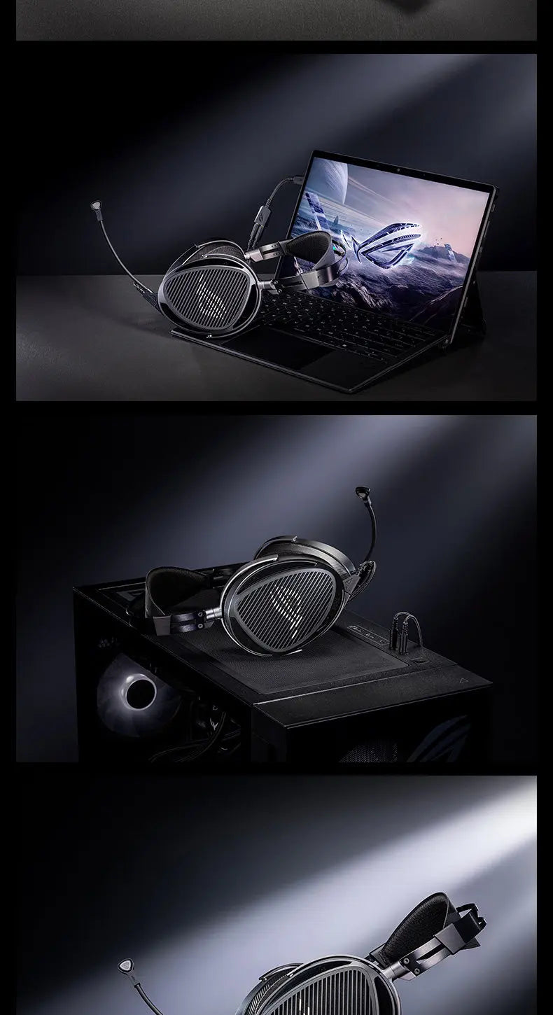 Asus ROG Kithara Limited Edition Headphones Open Back Over Ear Planar Magnetic Wired Headphones 100mm Diaphragm Unit Laptop