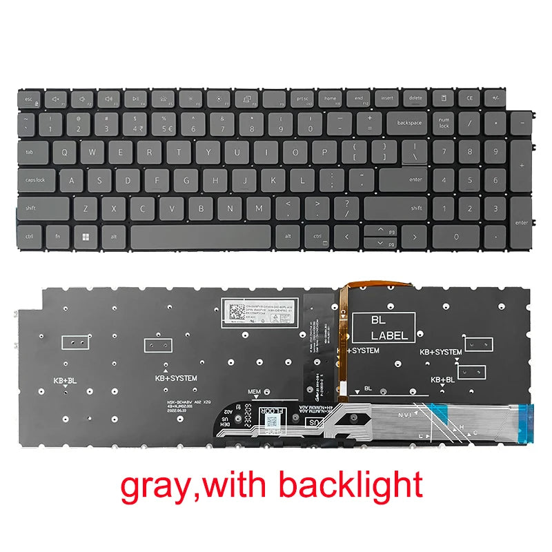 For Dell Inspiron 15 5510 5515 5518 3520 3525 3530 3535 P112F Laptop alternate keyboard