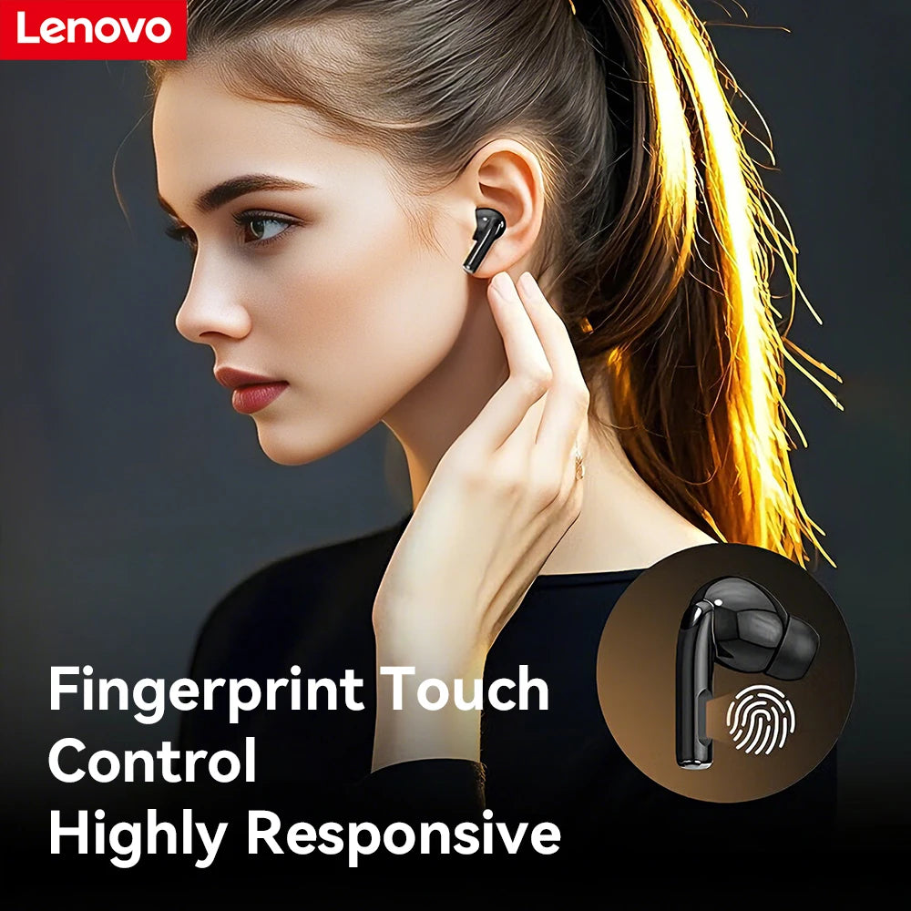 Lenovo True Wireless Earbuds EA230, 13mm Drivers with Big Bass, Bluetooth 5.4, 24H Long Playtime