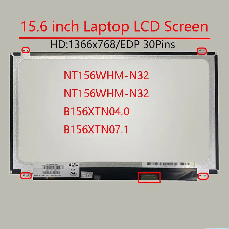 15.6"inch matrix for Dell Inspiron 15 3585 3583 5557 5548 5575 5570 3567 3583 3576 5545 3565 Laptop LCD SCREEN Display