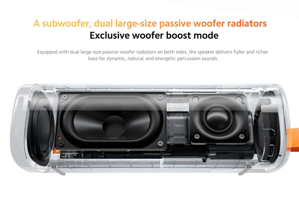 Xiaomi Sound Outdoor Smart speaker Global Version Bluetooth5.4 IP67 dust and water resistance Up 12 hours  long-lasting battery