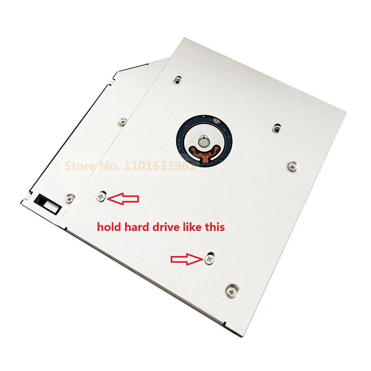 Bezel Panel + Eject Lock Latch 2nd Hard Drive HDD SSD Optical Caddy Frame for Dell Latitude E6320 E6420 E6520 E6330 E6430 E6530