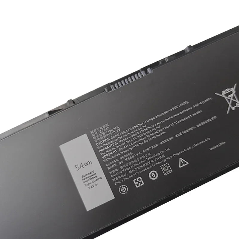 New 3RNFD 7.4V 7100mAh 54Wh High-Capacity Laptop Battery for Dell Latitude 14 E7450 E7440 E7420 Series 34GKR V8XN3451-BBOG BBFV
