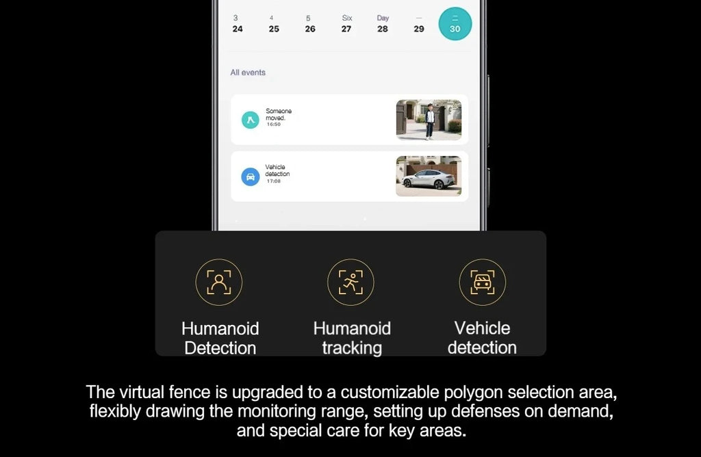 New Xiaomi Outdoor Camera 4 Dual Lens 5MP 3K HD Dual View Monitoring Panoramic Closeup Tracking IP66 Weatherproof AntiTheft CN