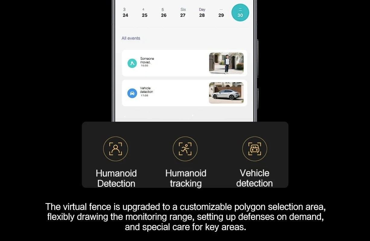 New Xiaomi Outdoor Camera 4 Dual Lens 5MP 3K HD Dual View Monitoring Panoramic Closeup Tracking IP66 Weatherproof AntiTheft CN