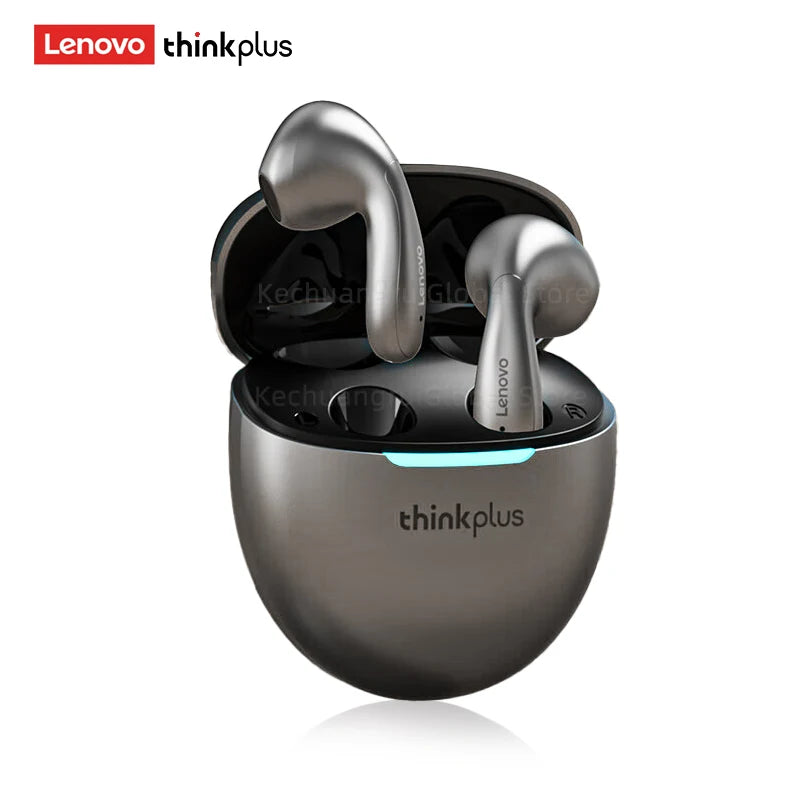 2025 Original Lenovo LP48 TWS Earphone Wireless Bluetooth 5.4 Headset Half In Ear Noise Reduction Free EarBuds For Huawei iPhone