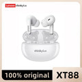 NEW Original Lenovo XT88 TWS Wireless Earphone Bluetooth 5.3 Dual Stereo Noise Reduction Bass Touch Control Long Standby 250mAH