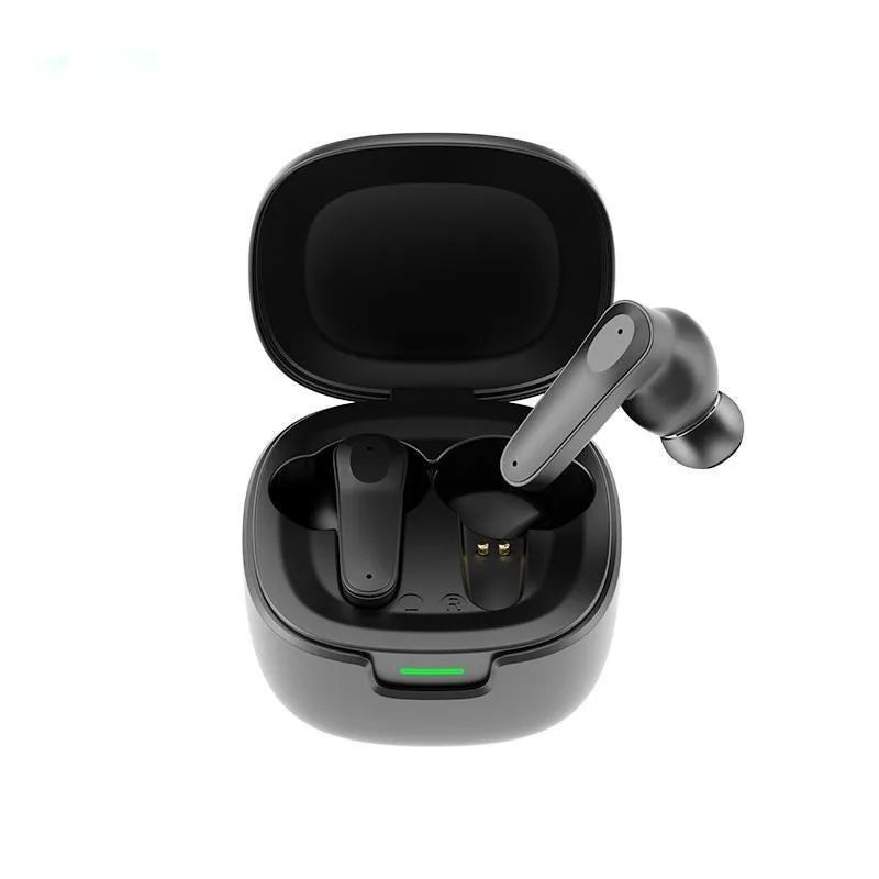 A98 Wireless Bluetooth earphones, in-ear type, noise-canceling, call function, touch control, portable and versatile headphones.