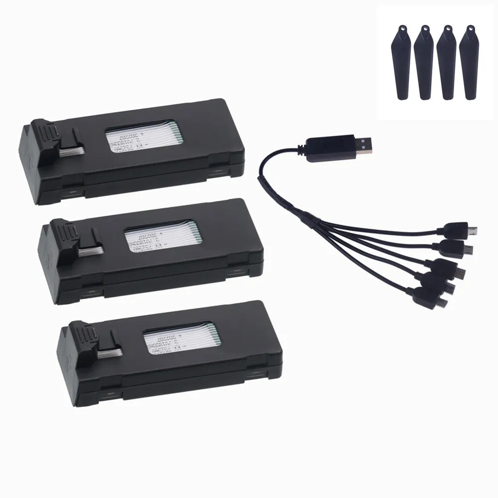 E88 Drone Battery 3.7V 1800/2600/3600/5000/6500mAh For E88PRO E99 E99PRO P1 K3 P10 A13 E525 RC Quadcopter Parts Battery