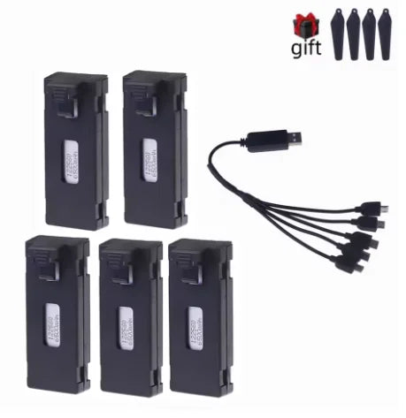 E88 Drone Battery 3.7V 1800/2600/3600/5000/6500mAh For E88PRO E99 E99PRO P1 K3 P10 A13 E525 RC Quadcopter Parts Battery